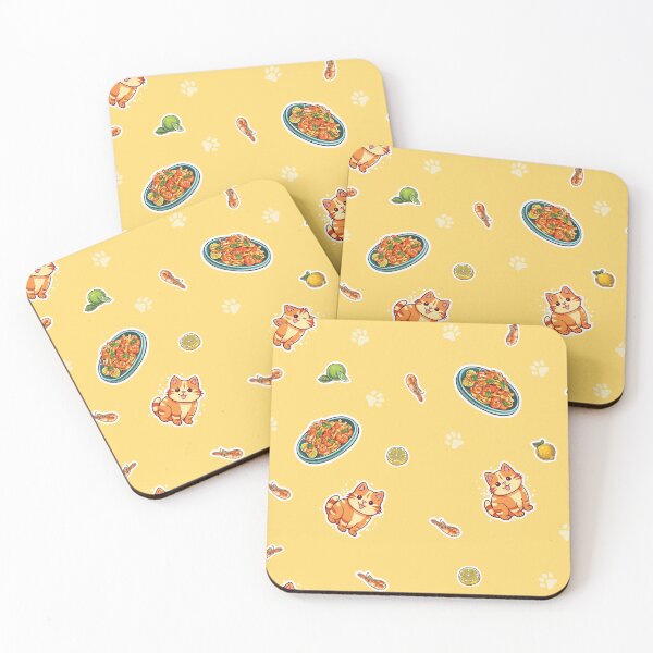 Item preview, Char Kway Meow - A Playful Cat and Noodle Fusion Celebrating Singapore's Hawker Culture designed and sold by Stickerchef.