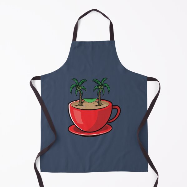 Item preview, Palm trees on a coffee cup  designed and sold by Donutlovers.