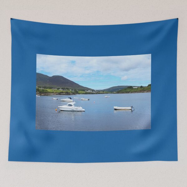 Item preview, Teelin bay boats at Slieve league donegal ireland designed and sold by eddiebarronshop.