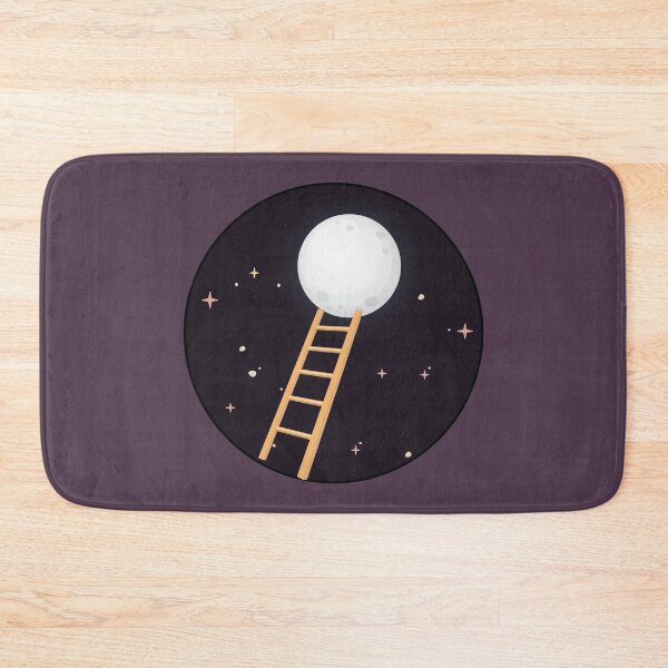 Item preview, Climbing to the moon with a ladder  designed and sold by Donutlovers.