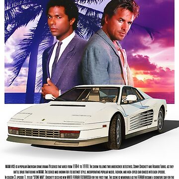 Miami Vice - Retro chic | Postcard