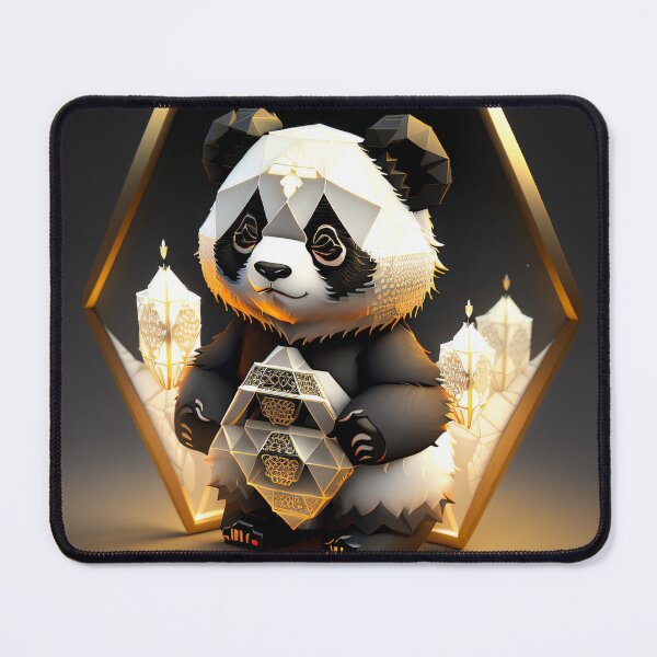 Item preview, 3D Paper Cut Panda designed and sold by bonushoe.