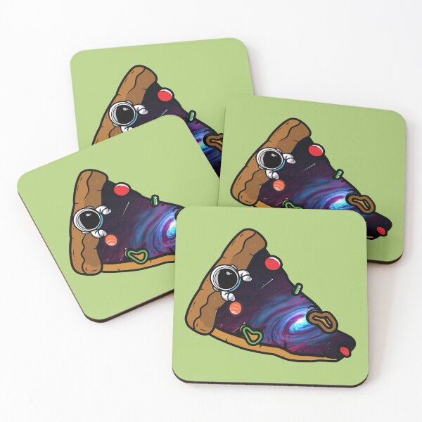 Item preview, Funny astronaut sleeping on space pizza slice  designed and sold by Donutlovers.