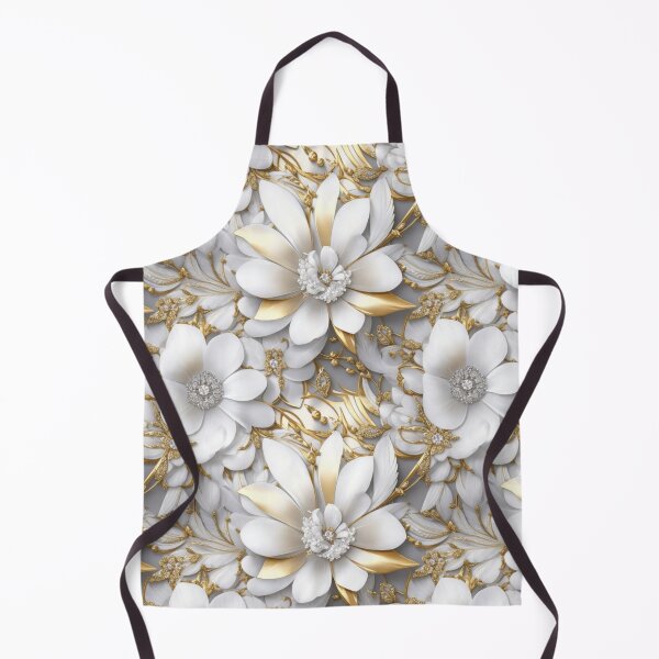 Item preview, "Glamourous floral splendor: Luxurious pattern in 4K" designed and sold by OasisOfGraphics.