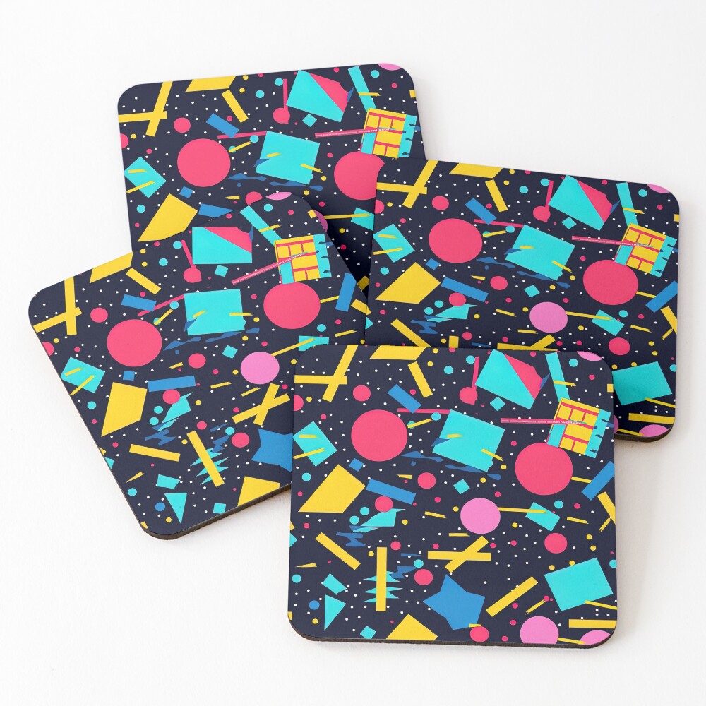 Item preview, Coasters (Set of 4) designed and sold by SpookshowDesign.