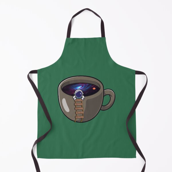 Item preview, Funny astronaut on coffee space cup designed and sold by Donutlovers.