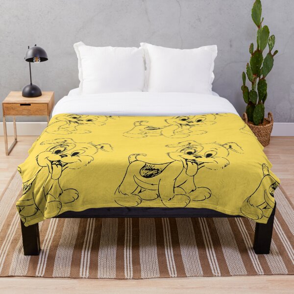 Aperçu de l'œuvre croquis de chien drôle de couleur jaune créée et vendue par Shahbaz  art.