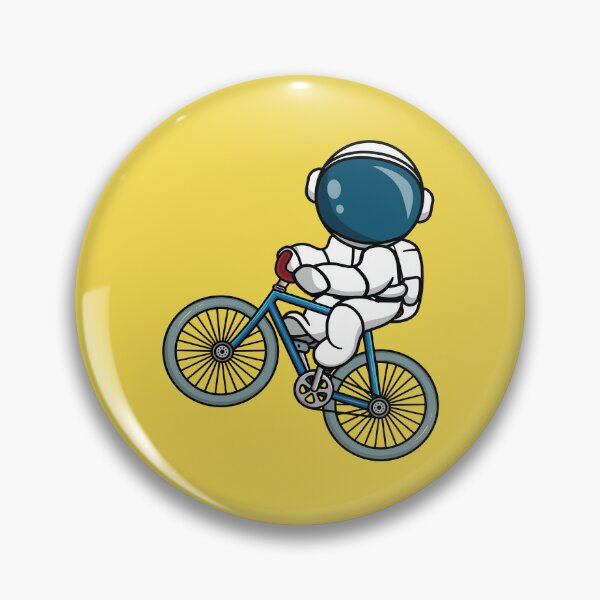 Artikelvorschau, Astronaut riding bicycle in space  entworfen und verkauft von Donutlovers.