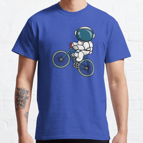Item preview, Astronaut riding bicycle in space  designed and sold by Donutlovers.