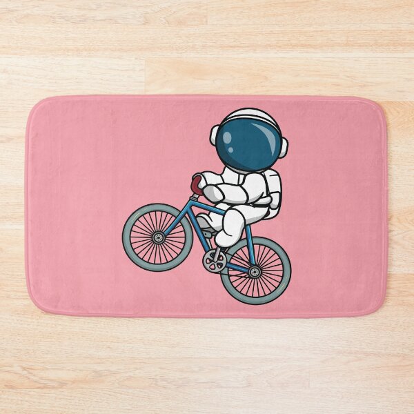 Item preview, Astronaut riding bicycle in space  designed and sold by Donutlovers.