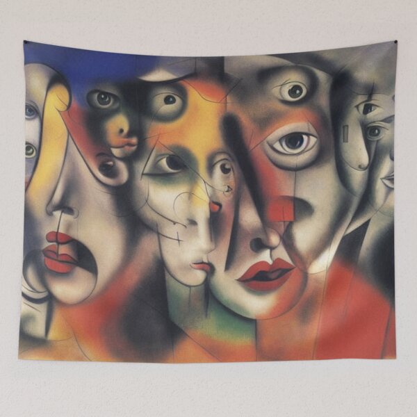 Item preview, Schismatic Face Art - Cool Art designed and sold by joejiing.