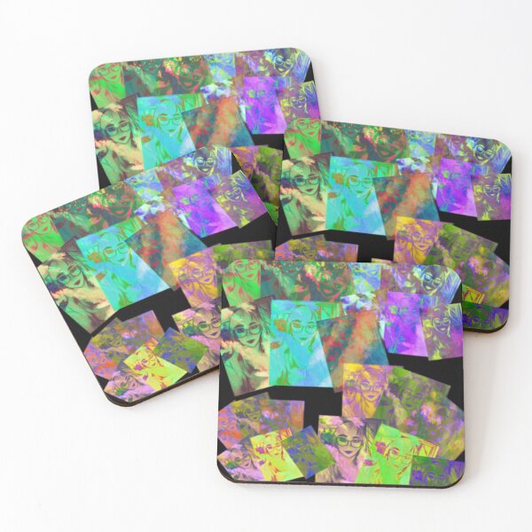 Item preview, Multiple diversity - trendy, colorful portraits of young women - photo art designed and sold by kikidu21.