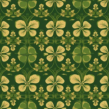 Artwork thumbnail, Shamrock Splendor by PixelPatchwork