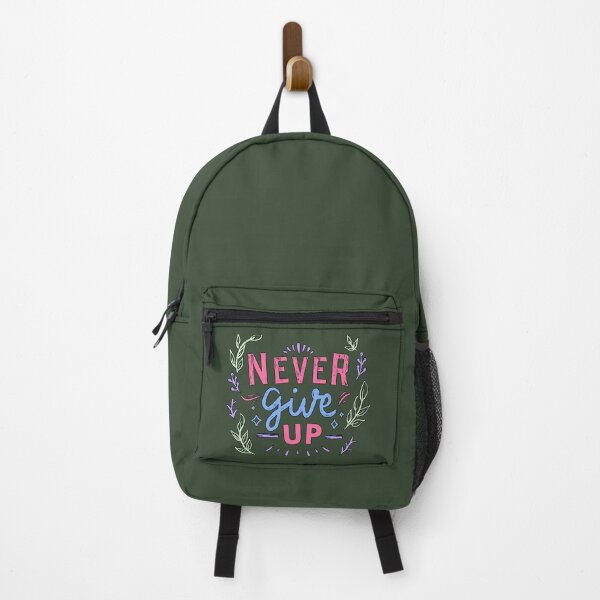 Item preview, Never Give Up designed and sold by StoneBluePlanet.