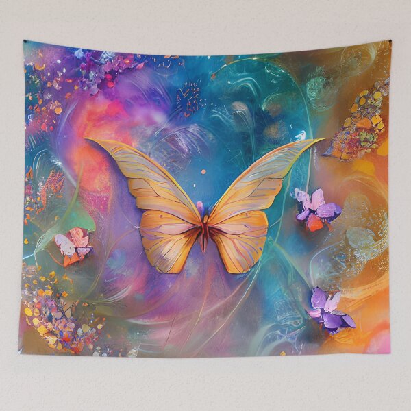 Item preview, Exotic Gold And Blue Butterfly designed and sold by IZiets.