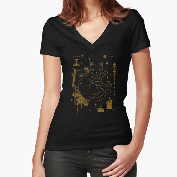 Magical Assistant Fitted V-Neck T-Shirt