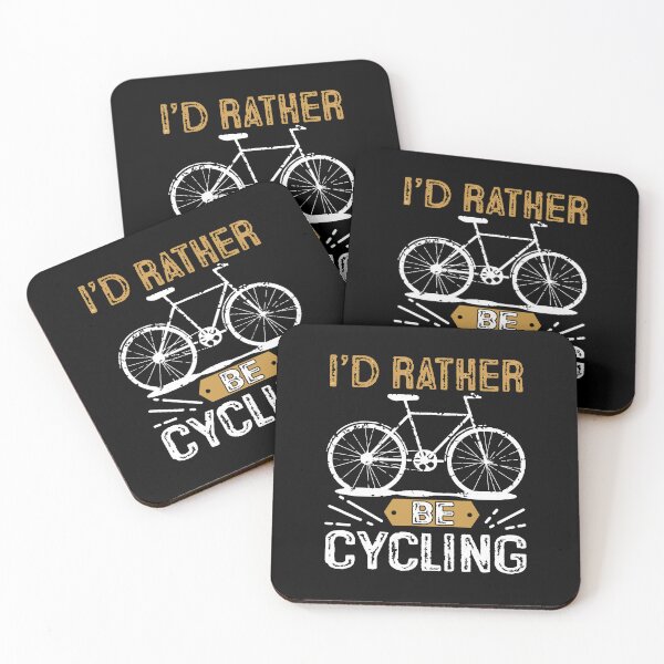 Item preview, I'D Rather Be Cycling designed and sold by SmileOtter.