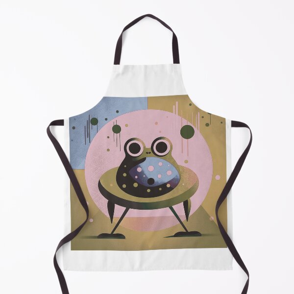Item preview, Retro Mod Space Frog designed and sold by Monochrome-Dog.