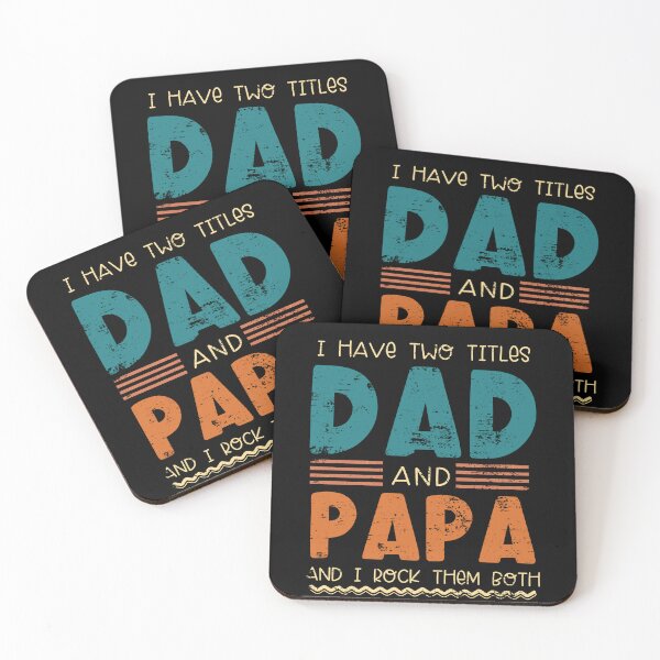 Item preview, I Have Two Titles Dad And Papa Father Day Gifts designed and sold by Sasikharn.