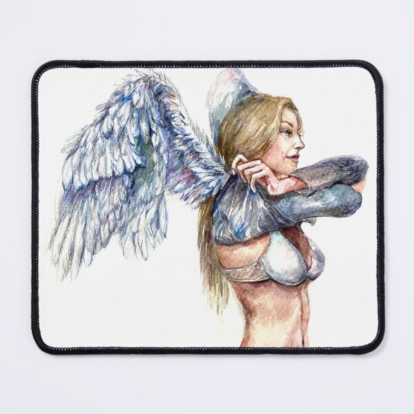 Item preview, The girl takes off her beautiful wings. designed and sold by Elena Reutova.