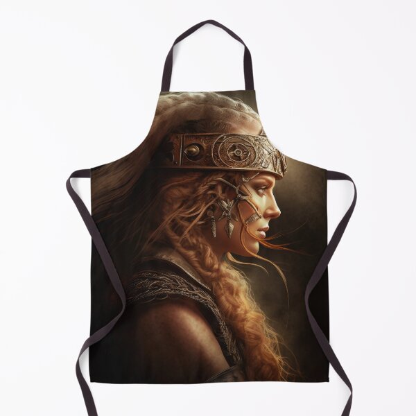 Item preview, Airbrush of a Female Celtic Warrior designed and sold by NoWayy.