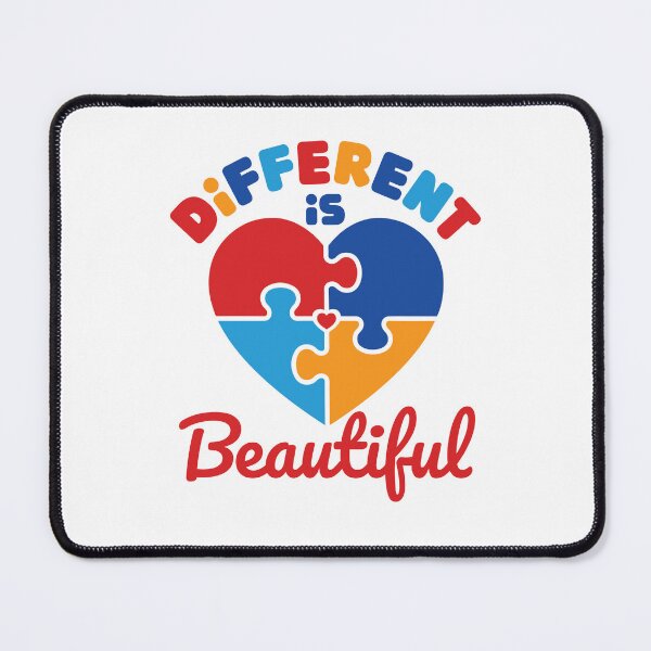 Item preview, Different Is Beautiful Autism Awareness designed and sold by jaygo.