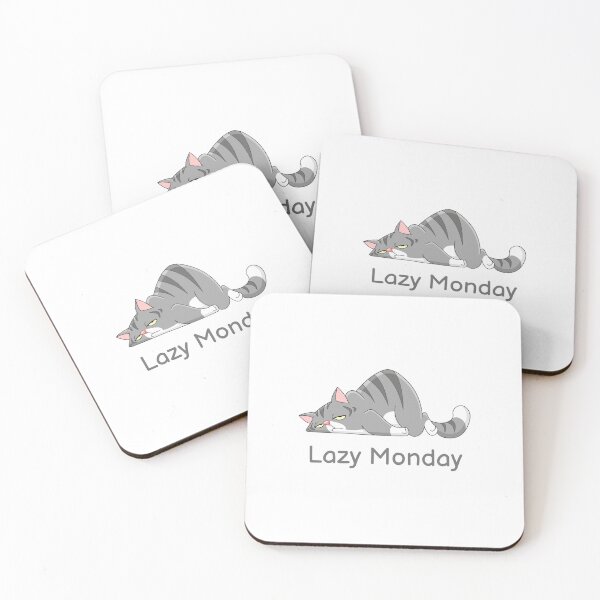 Item preview, Lazy Monday designed and sold by PopPulse.