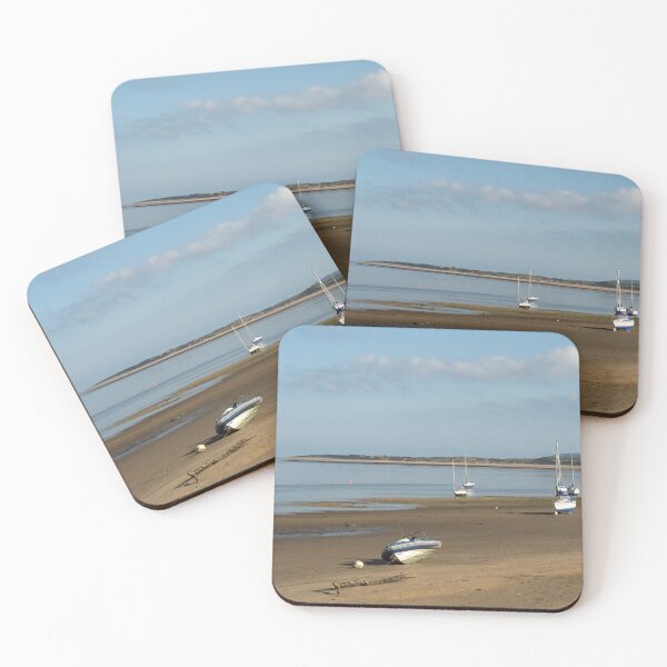 Item preview, Boats moored on Instow Sands designed and sold by twymanphoto.