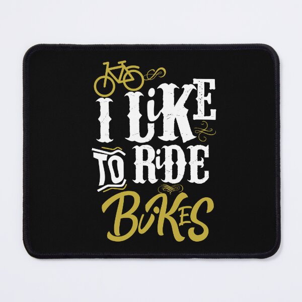 Item preview, I Like To Ride Bikes designed and sold by SmileOtter.