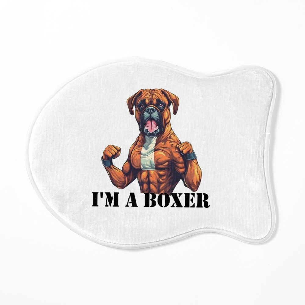 Boxer Dog Welcome Mat – iCustomLabel