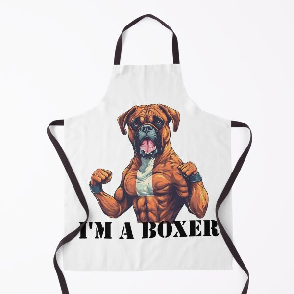 Item preview, Boxer Dog Boxing "I'm a Boxer" (black text) designed and sold by SADStyleDesigns.