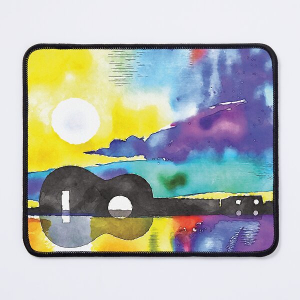 Item preview, Ukulele landscape designed and sold by piesdesignart.