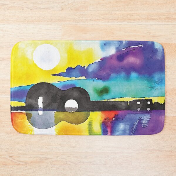 Item preview, Ukulele landscape designed and sold by piesdesignart.