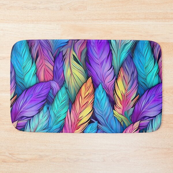 Item preview, Iridescent Feather Pattern designed and sold by ETconnections.