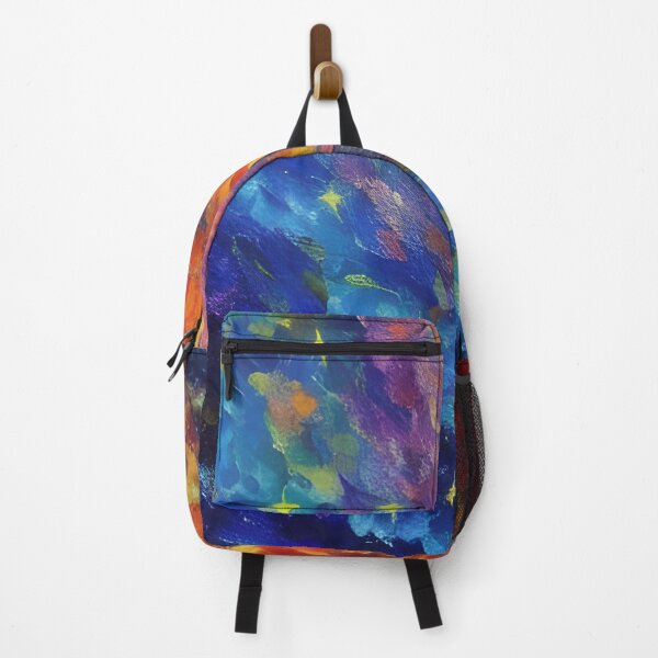 Item preview, Rainbow Galaxy, impasto, Ai Generated Art designed and sold by ACC .