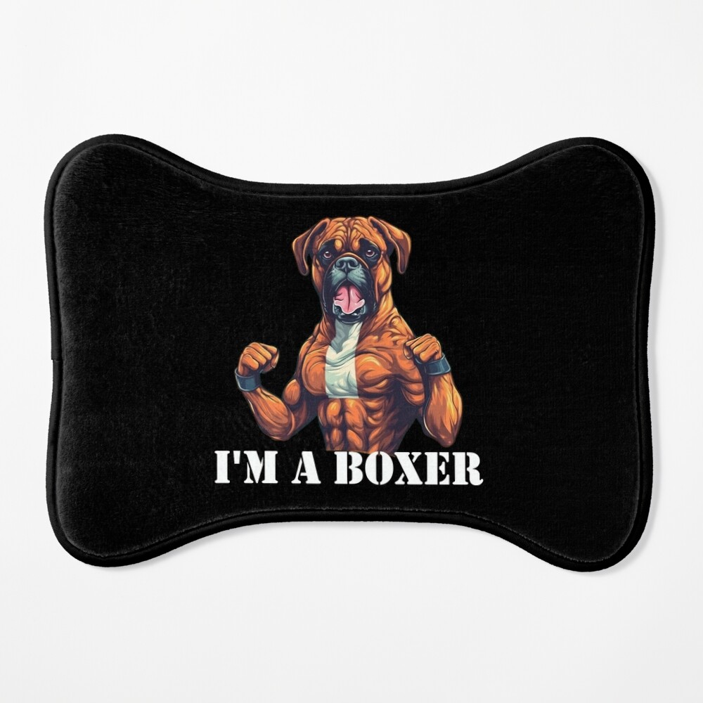 Boxer Dog Welcome Mat – iCustomLabel