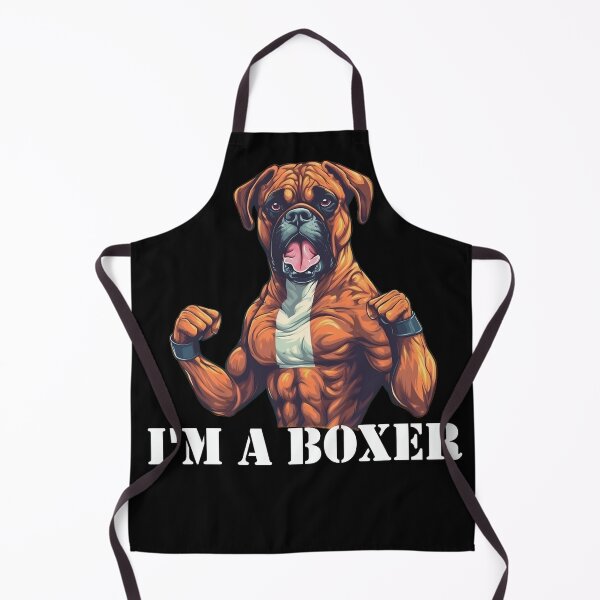 Item preview, Boxer Dog Boxing "I'm a Boxer" (white text) designed and sold by SADStyleDesigns.