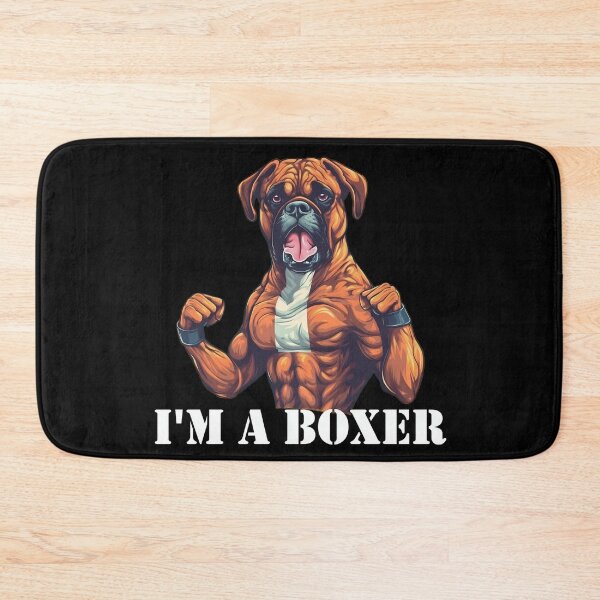 Item preview, Boxer Dog Boxing "I'm a Boxer" (white text) designed and sold by SADStyleDesigns.
