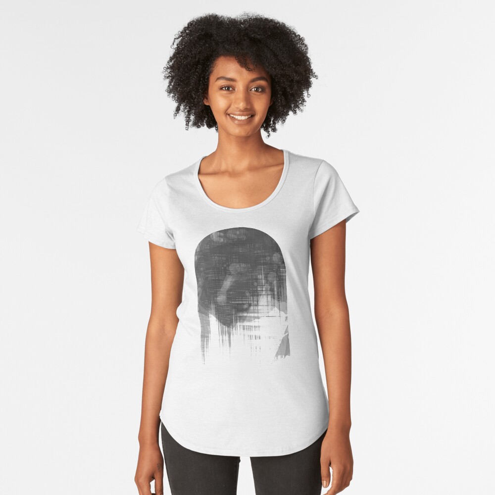 Analog Sunset Premium Scoop T-Shirt