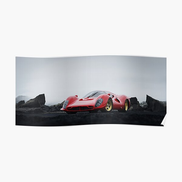 RED VOLCANO Poster