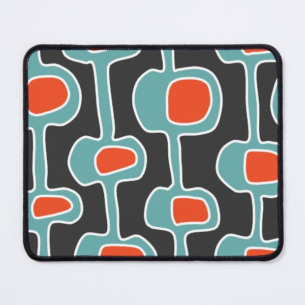 Item preview, Iconic Mid Century Modern Pattern in Blue and Orange designed and sold by Deutschic.