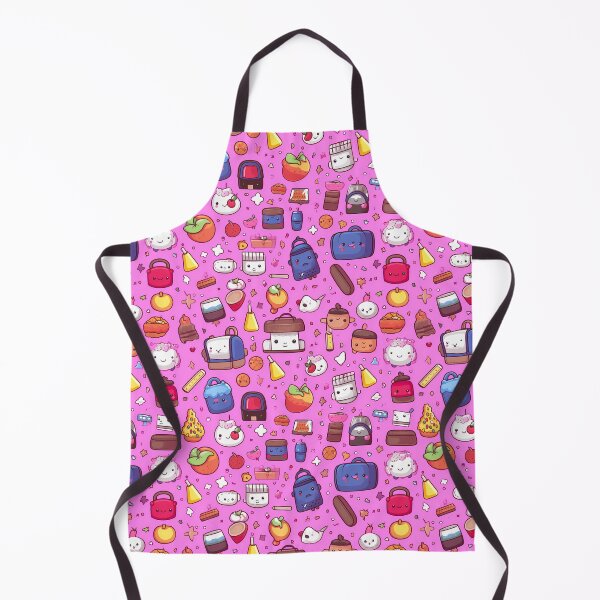Artikelvorschau, Pink School Supplies Pattern entworfen und verkauft von SweetMagicDream.