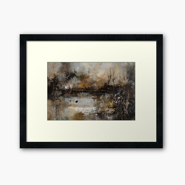 Pond Framed Art Print