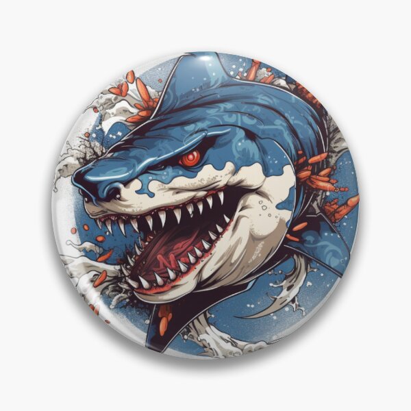 Item preview, Ccc3c_Samurai Shark_09 designed and sold by CritterCuties.