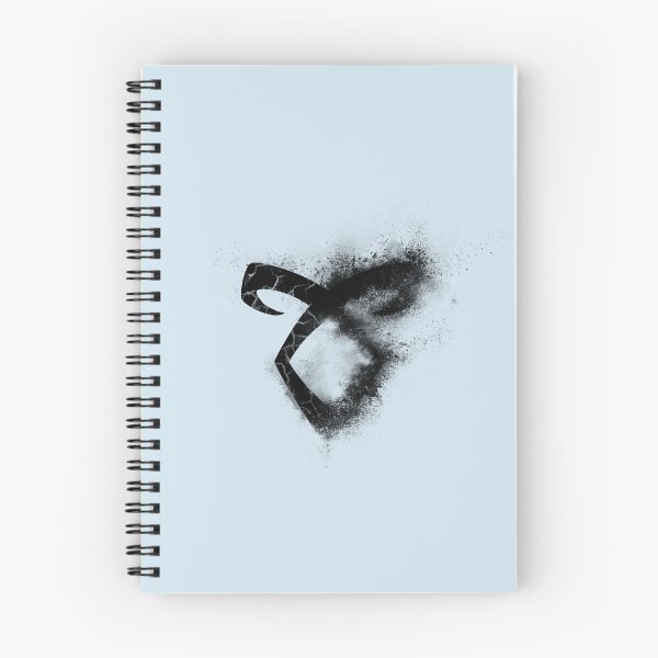 Item preview, Shadowhunters rune - half sand explosion (black) designed and sold by Vane22april.