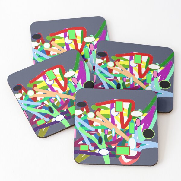 Item preview, Abstract and Geometric Multicolor designed and sold by DianeBP.