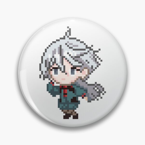 Item preview, Mobile Suit Gundam The Witch From Mercury Miorine Pixel Art designed and sold by travelgorgor.