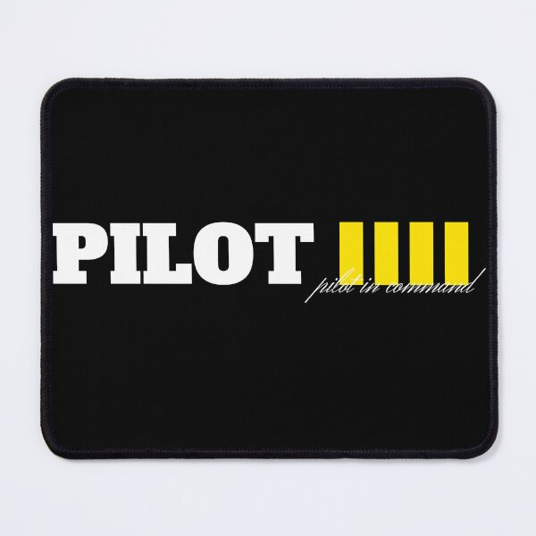 Item preview, Flight Crew Pilot in Command PIC Captain First Officer golden stripes rank designed and sold by AviationArtists.