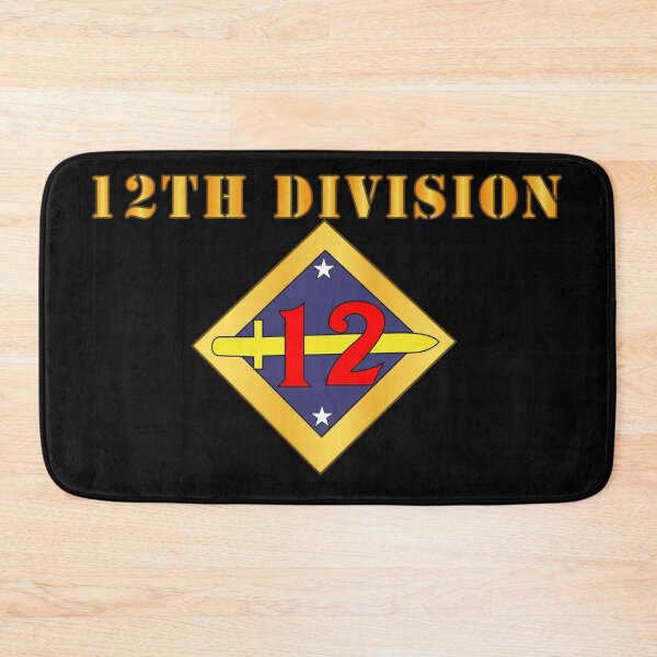 Item preview, Army - 12th Division designed and sold by Military Insignia Products.