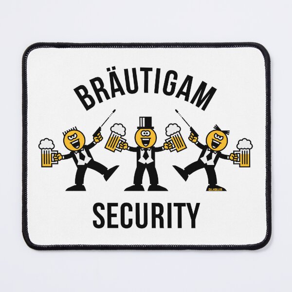 Item preview, Groom Security (JGA / Caricature / Dance / 3C / Black) designed and sold by Roderix.